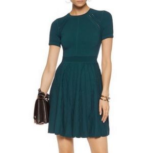 💕 Milly Fit And Flare Sweater Dress Small